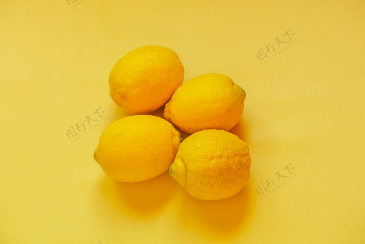 食品黄色柠檬水果桌面风景 健康食品水果健康柑橘