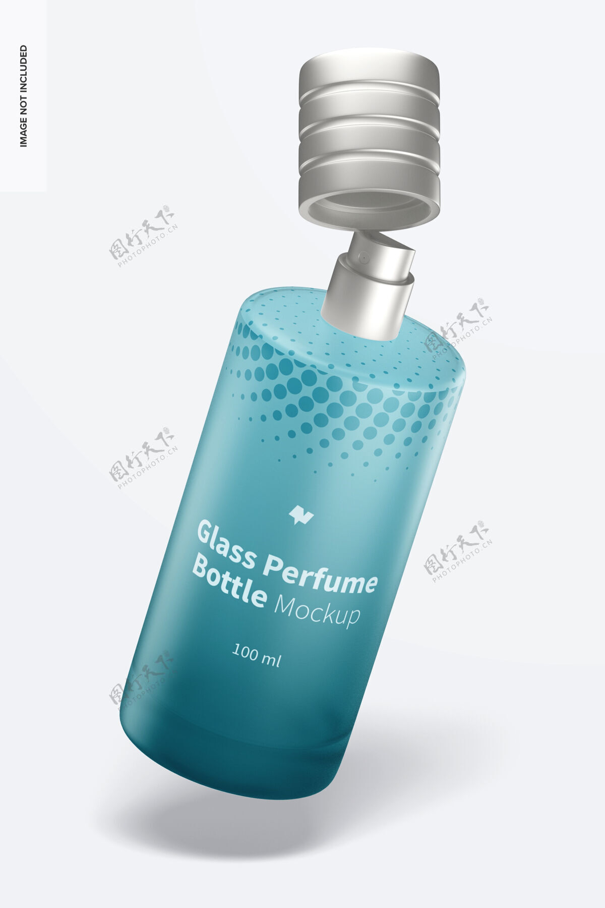 瓶子100毫升玻璃香水瓶模型 下降玻璃香水香水