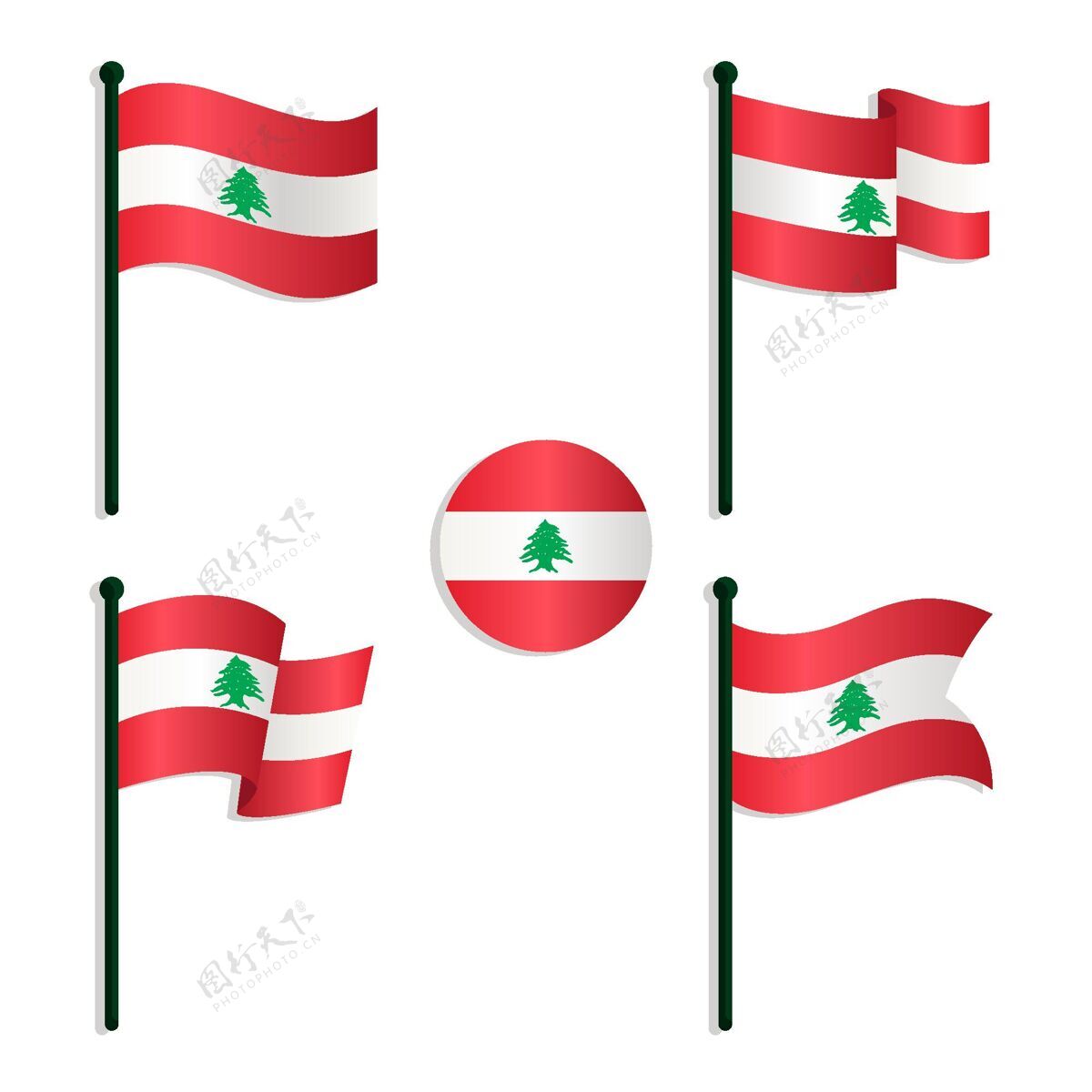 国旗黎巴嫩国旗收藏收藏民族包装