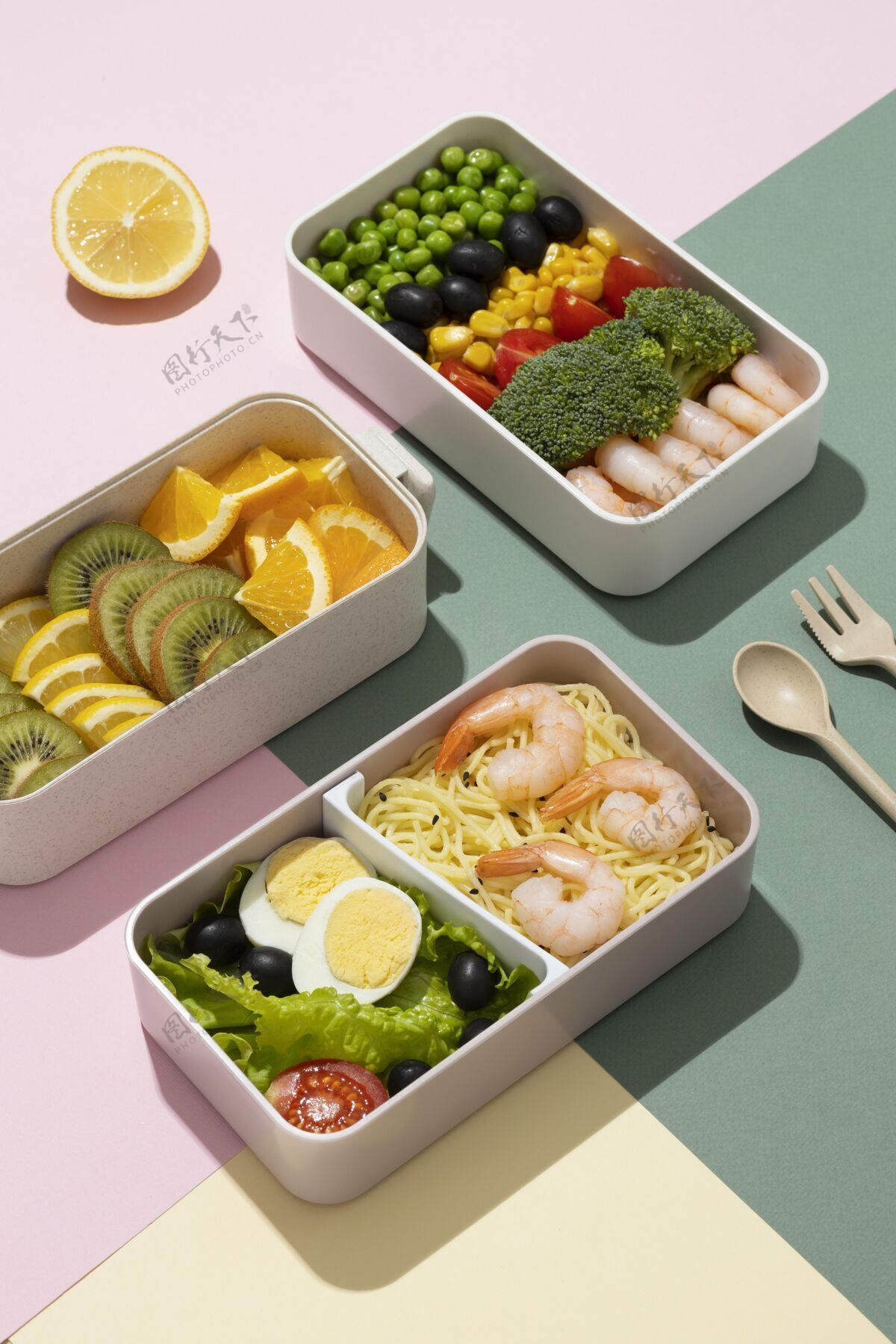 膳食最小的便当盒组成容器小吃分类