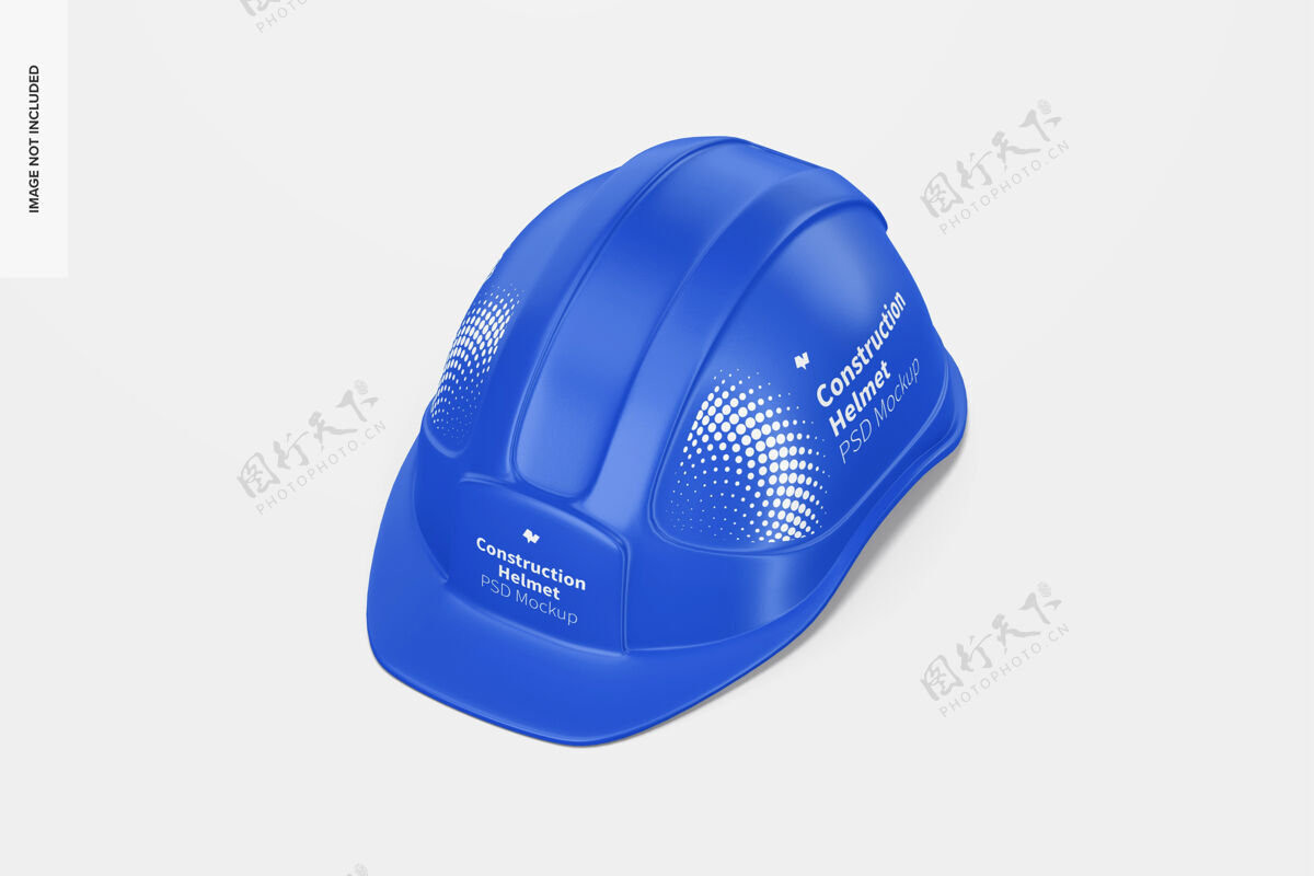 建筑建筑头盔模型 透视图塑料安全模型