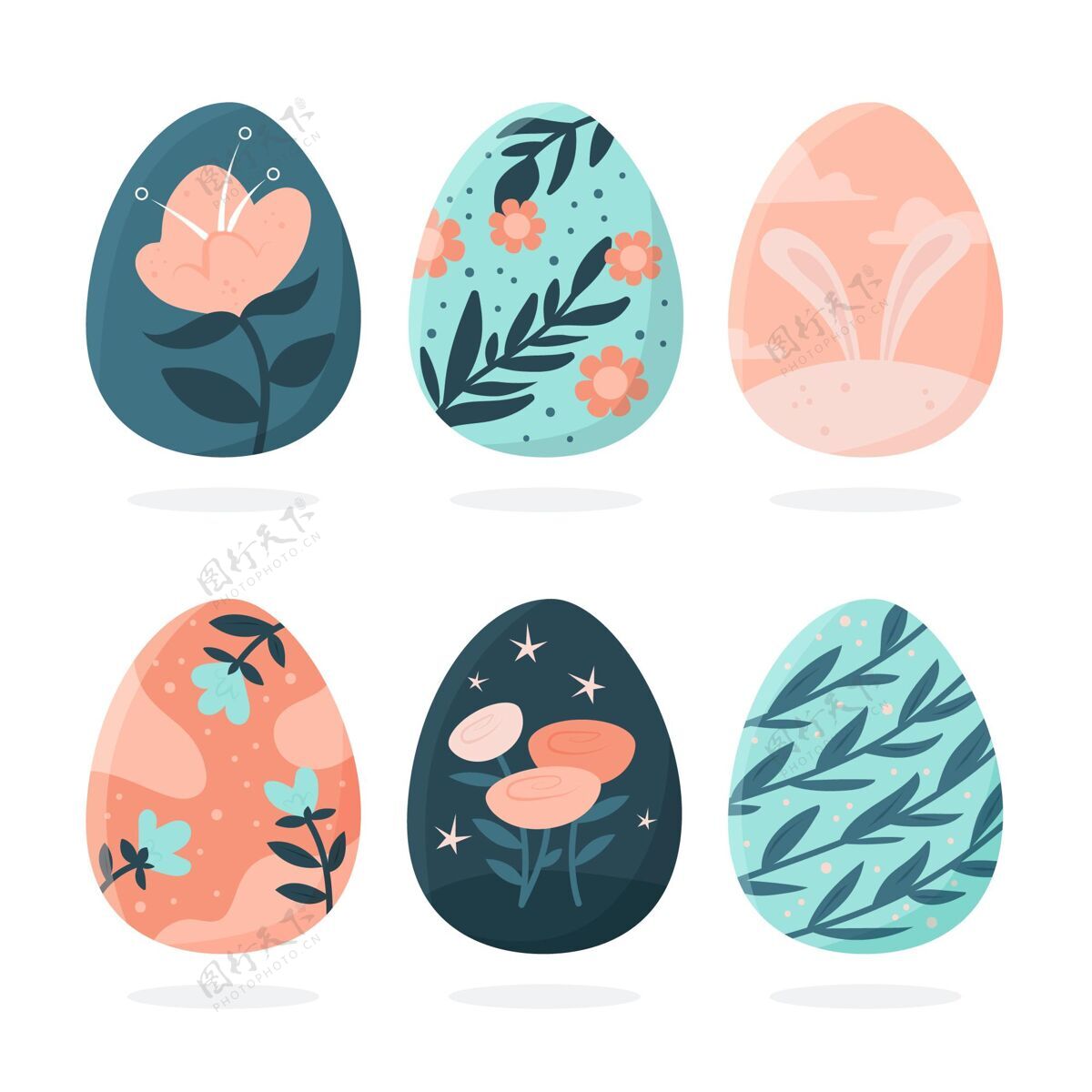 复活节彩蛋复活节彩蛋收藏套装彩蛋节日