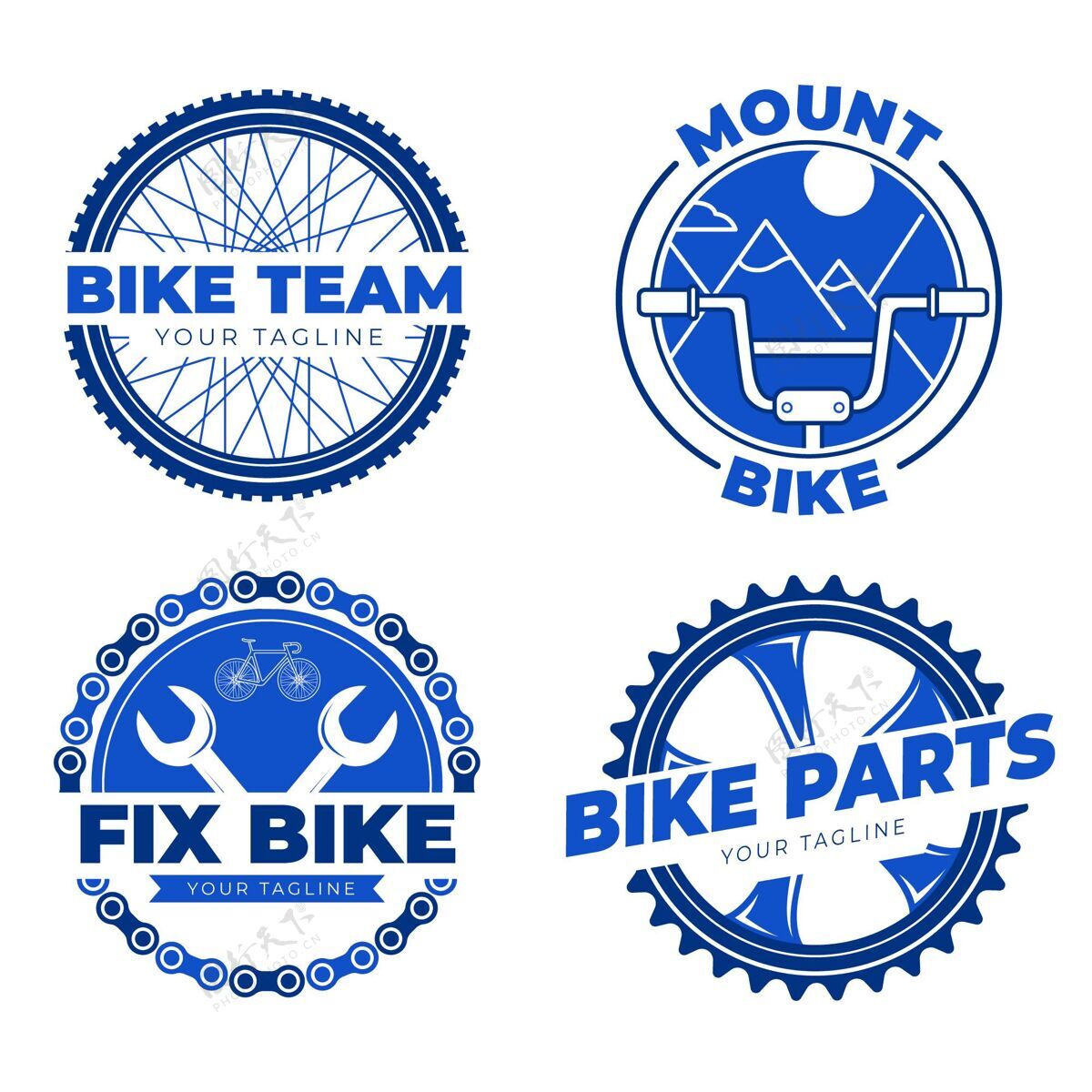 标志自行车标志设置在平面设计标志自行车符号