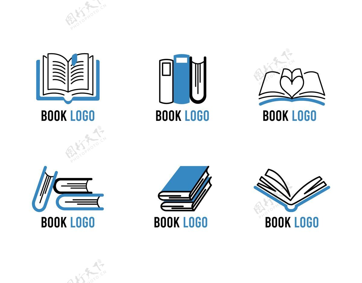 公司Logo现代平面书标志集Logo套装收藏