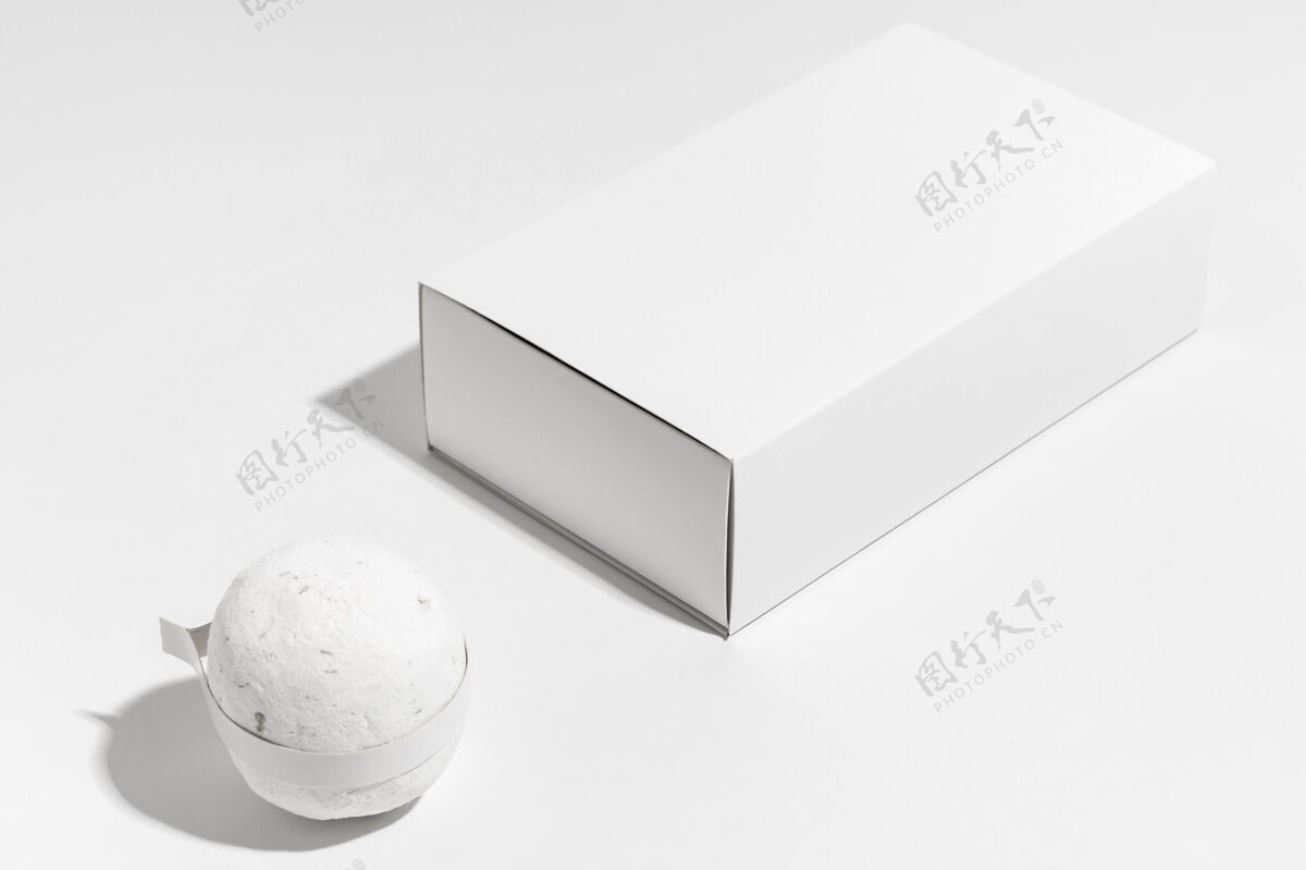 产品高角度浴弹和盒子模型分类品牌球